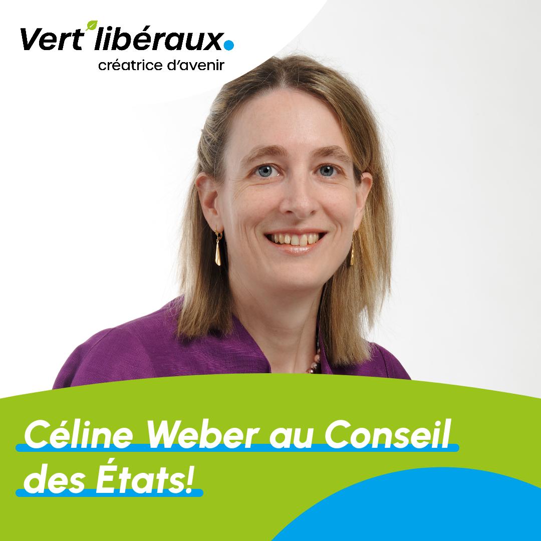 Céline Weber au Conseil des Etats